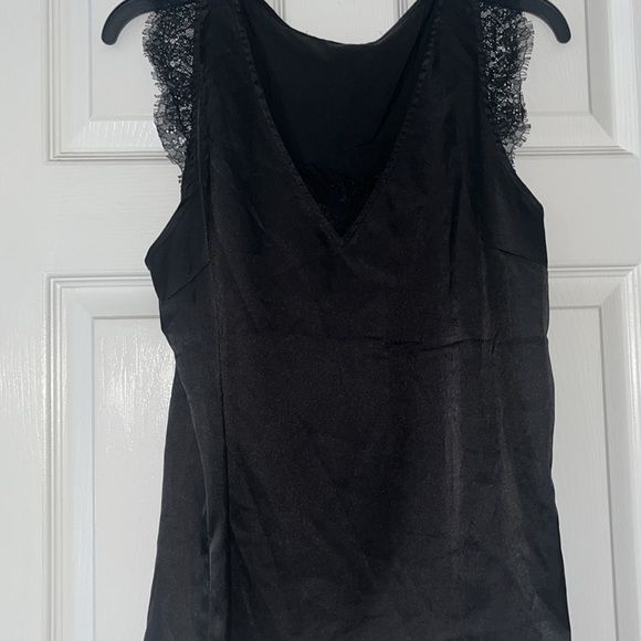 Black Lace Tunic Top - Picture 6 of 7